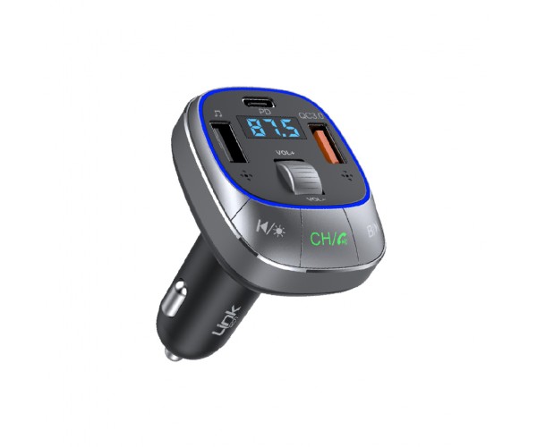 LinkTech GF17 48W PD + QC3.0 LED Ekranlı FM Transmitter…