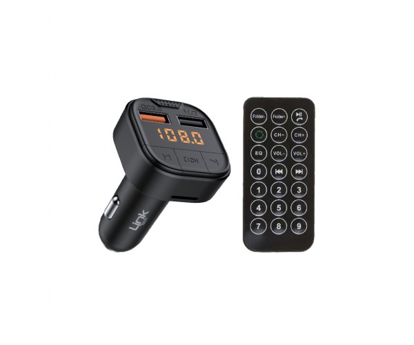 LinkTech GR15 18W PD + QC3.0 Led Ekranlı  FM Transmitter…