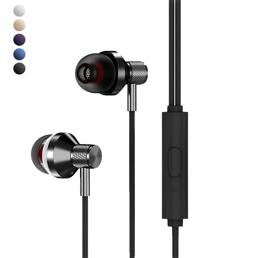 LinkTech H28 Stereo Mıknatıslı Mikrofonlu 3.5mm Kulak İçi Kablolu Kulaklık