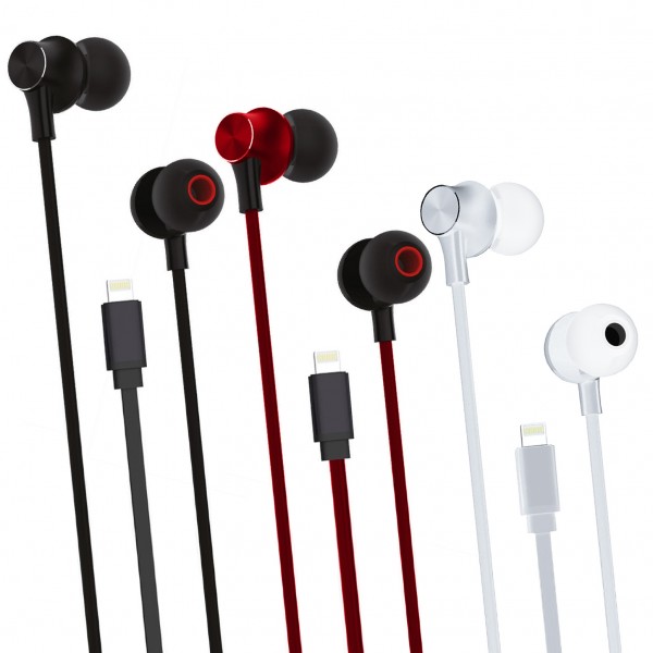 LinkTech H500 Premium Kulak İçi Lisanslı Lightning Kablolu Kulaklı…