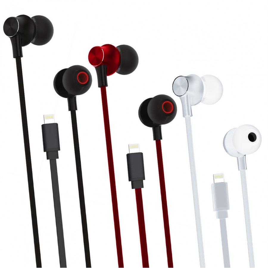 LinkTech H500 Premium Kulak İçi Lisanslı Lightning Kablolu Kulaklık
