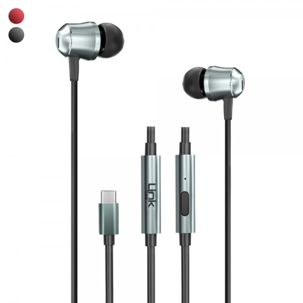 LinkTech H535 Premium Type-C Kulak İçi Kablolu Kulaklık…