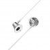 LinkTech H545 Premium Kulak İçi MFI Lisanslı Lightning Kablolu Kulaklık Beyaz