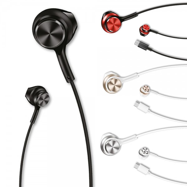 LinkTech H75 Type-C Stereo Kulak İçi Kablolu Kulaklık…