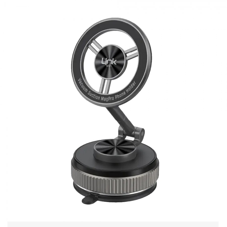 LinkTech H881 Premium Vakum Tabanlı Mıknatıslı Telefon Tutucu