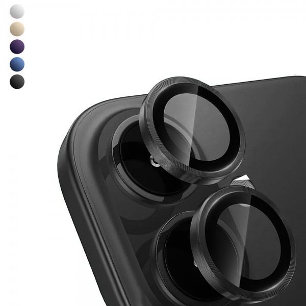 LinkTech iPhone 16 / 16 Plus Crystal Seri Safir Kamera Lens…