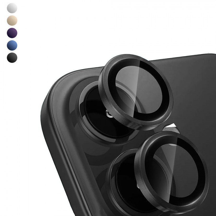 LinkTech iPhone 16 / 16 Plus Crystal Seri Safir Kamera Lens