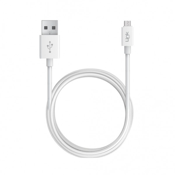 LinkTech K561 Micro USB Şarj ve Data Kablosu 2.4A 2mt Beyaz…
