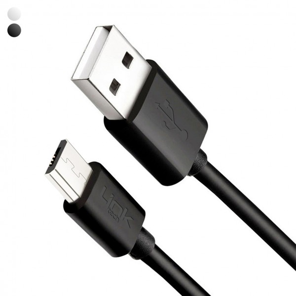 Linktech K565 Strong Micro USB Data/Şarj Kablosu 2.4A 30cm…
