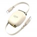 LinkTech KN01 240W 6A Hızlı Type-C to Type-C Makaralı Şarj ve Data Kablosu LinkTech KN01 240W 6A Hızlı Type-C to Type-C Makaralı Şarj ve Data Kablosu