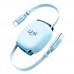 LinkTech KN01 240W 6A Hızlı Type-C to Type-C Makaralı Şarj ve Data Kablosu LinkTech KN01 240W 6A Hızlı Type-C to Type-C Makaralı Şarj ve Data Kablosu