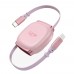 LinkTech KN01 240W Type-C to Type-C Makaralı Data ve Şarj Kablosu