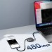 LinkTech KN02 30W Type-C to Lightning Makaralı Data ve Şarj Kablosu