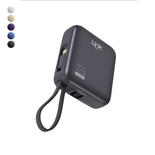 LinkTech PD22 Premium 10000 mAh PD 22.5W Süper Hızlı Sabit Kablolu …