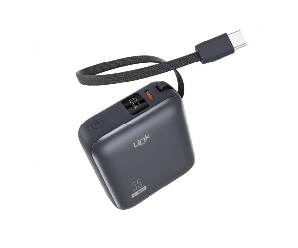 LinkTech PD35 Premium 10000 mAh 35W Süper Hızlı Dahili Kablolu Powe…