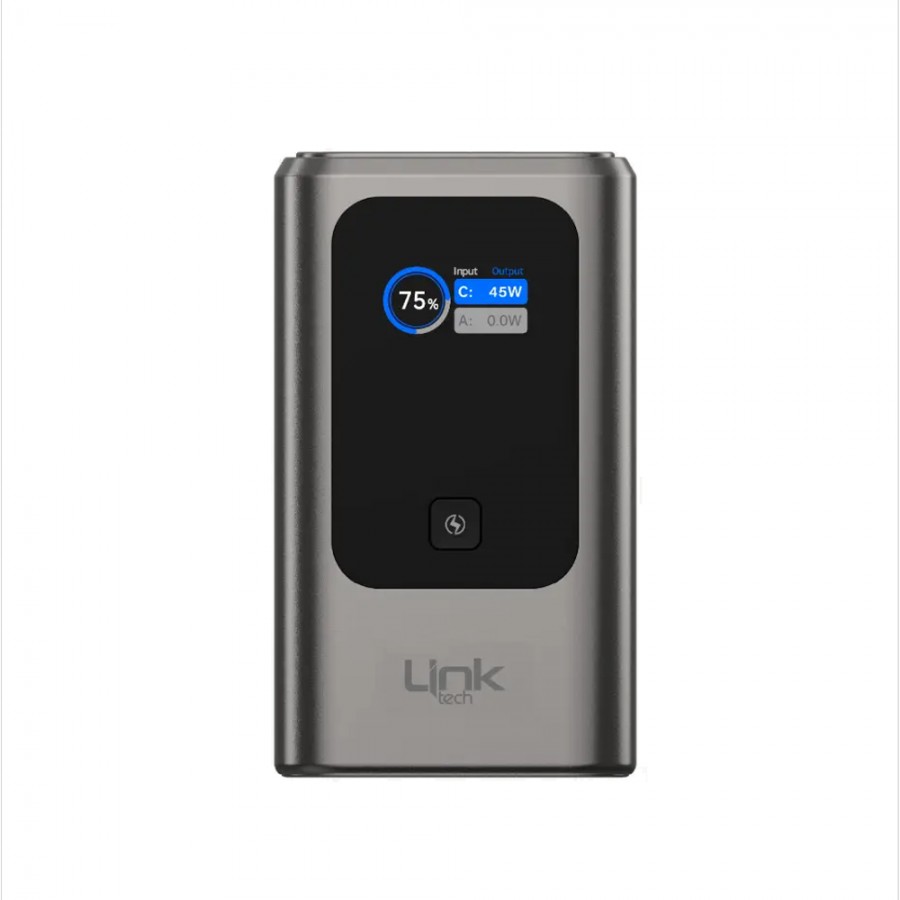 LinkTech PD37 45W Premium Hızlı Şarj Destekli 10000 mAh Led Ekranlı Powerbank LinkTech PD37 45W Premium Hızlı Şarj Destekli 10000 mAh Led Ekranlı Powerbank