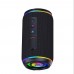LinkTech Q225 TWS Ritim Işıklı V6.0 Taşınabilir Bluetooth Hoparlör
