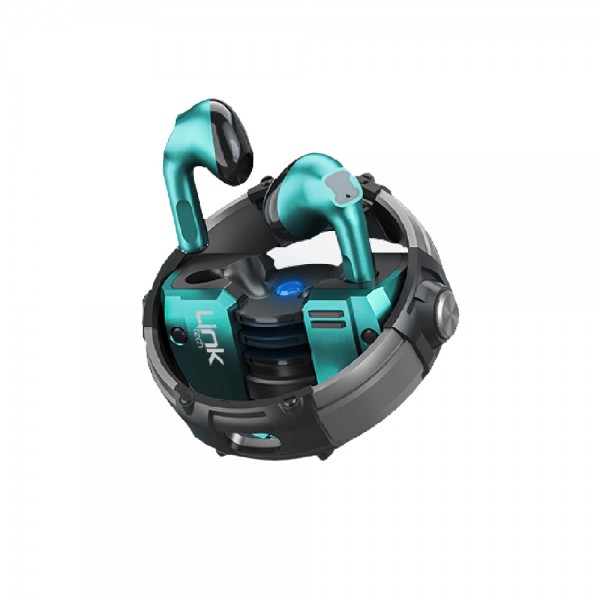 LinkTech S30 TWS Gaming Kablosuz Kulak İçi Bluetooth Kulaklık - Yeşil