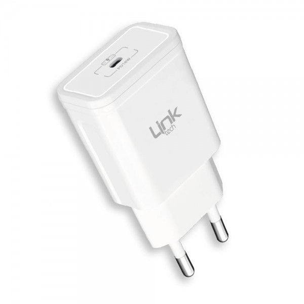 LinkTech S667 Type-C Çıkışlı PD 20W Şarj Aleti (Başlık) Beyaz…