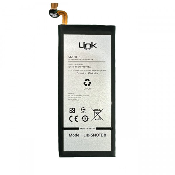 LinkTech Samsung Galaxy Note 8 Premium Batarya BN950 3300 mAh…