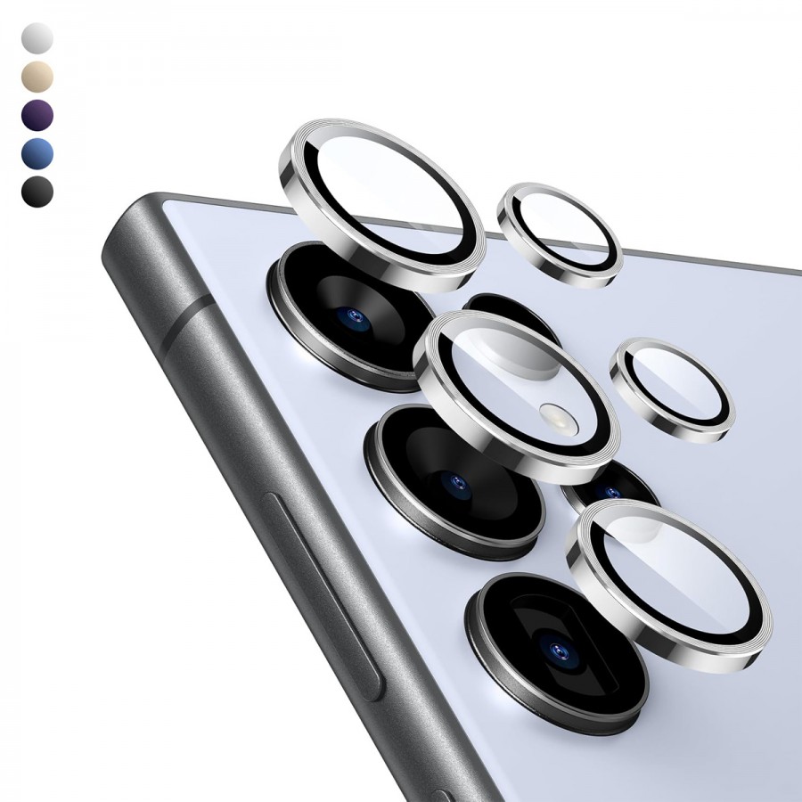 LinkTech Samsung Galaxy S24 Ultra Crystal Seri Safir Kamera Lens LinkTech Samsung Galaxy S24 Ultra Crystal Seri Safir Kamera Lens