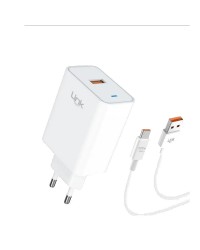 LinkTech T457e Eco 22.5W (67-120W) Type-C Kablolu 