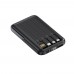 Linktech WF27 Mini Led Ekranlı 10000 mAh Çoklu Kablolu 22.5W Kablosuz Şarjlı Powerbank