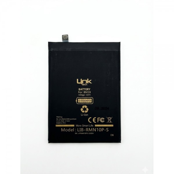 LinkTech Xiaomi Redmi Note 10 / 10S Premium Batarya BN59 5000 mAh&hellip;