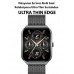 Logia Ultra Thin Edge 48mm Çelik Kasa Metal Kordon Akıllı Saat