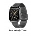 Logia Ultra Thin Edge 48mm Çelik Kasa Metal Kordon Akıllı Saat