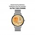 Logia Ultra Thin Femme 48mm Çelik Kasa Metal Kordon Akıllı Saat