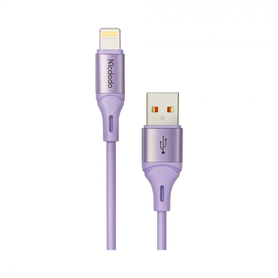 Mcdodo CA-1833 36W USB-A to Lightning Hızlı Data ve Şarj Kablosu 1.2m Mor