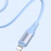 Mcdodo CA-1834 36W USB-A to Lightning Hızlı Data ve Şarj Kablosu 1.2m Mavi