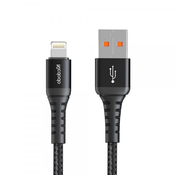 Mcdodo CA-2261 USB-A to Lightning Data Şarj Kablosu 3A 1m Siyah…