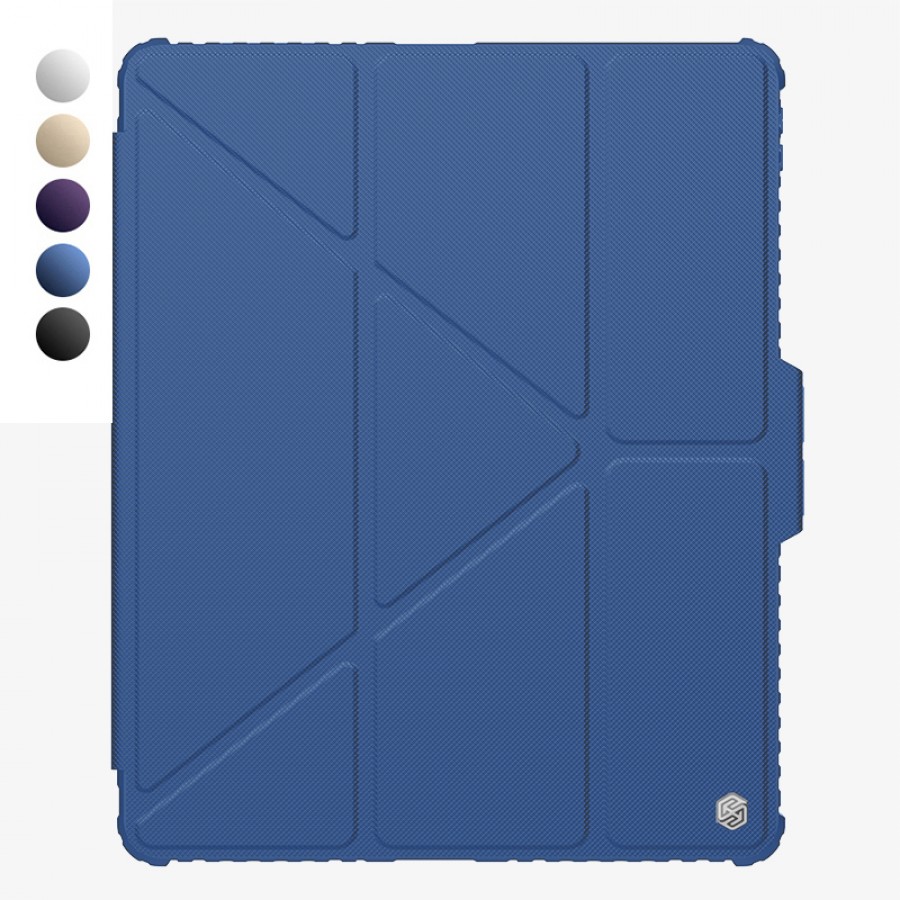 Nillkin iPad Pro 13 2024 Standlı Bumper Smart Cover Tablet Kılıf