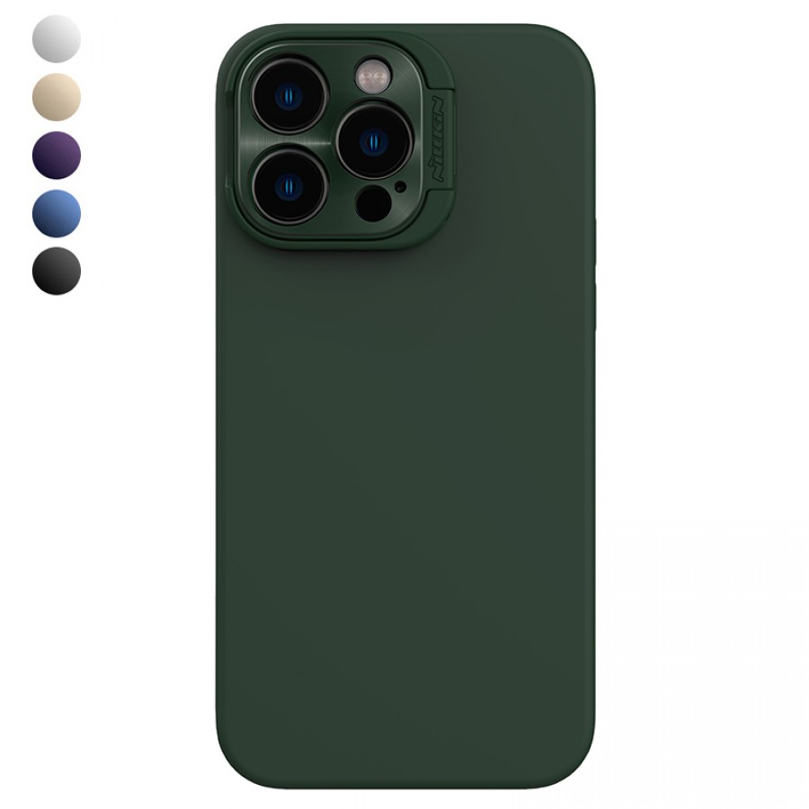 Nillkin iPhone 14 Pro Max Stand Özellikli Lens Koruyuculu Lansman Kılıf