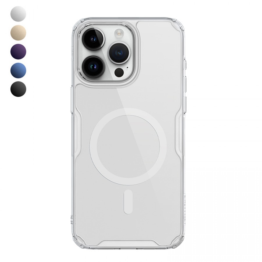 Nillkin iPhone 15 Pro Max Magsafe Özellikli Nature TPU Pro Kapak