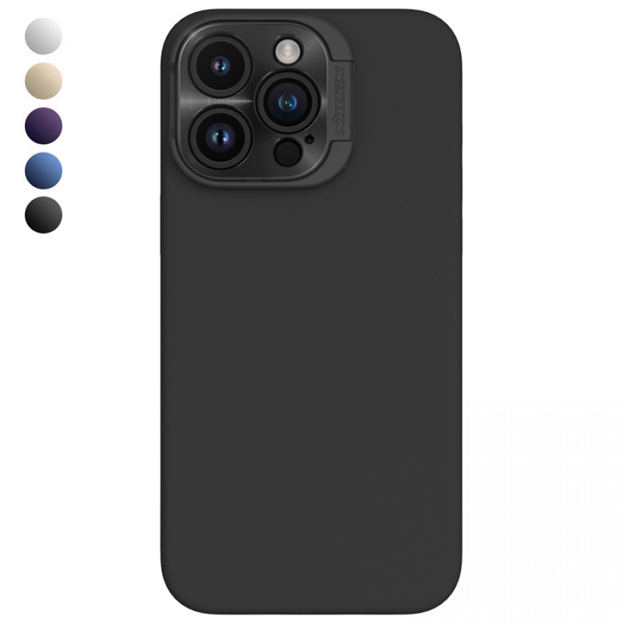 Nillkin iPhone 15 Pro Max Stand Özellikli Lens Koruyuculu Lansman Kılıf