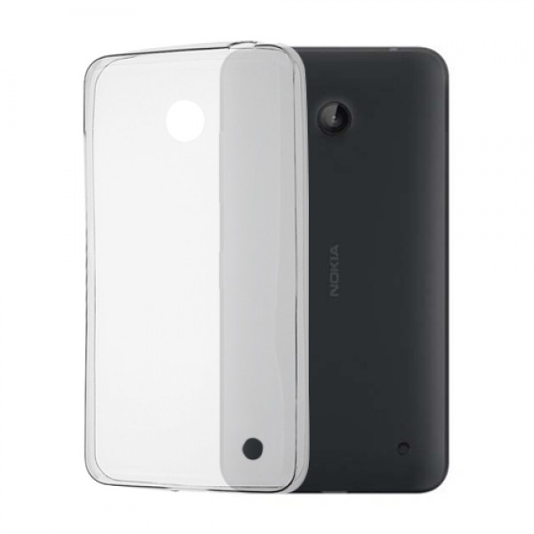 Nokia Lumia 630 Kılıf Soft Silikon Şeffaf Arka Kapak…