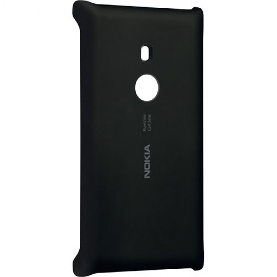 Nokia Lumia 925 Kablosuz Şarj Desteği Arka Kapak Siyah CC-3065