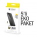 NoTech General Mobile GM 22 Temperli Cam Ekran Koruyucu 5li Eko Paket