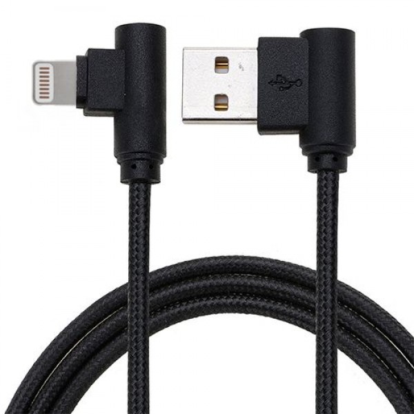 NoTech iPh Lightning L-Type Kırılmaz USB Kablo Siyah…