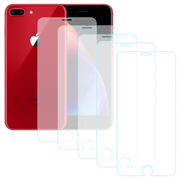 Notech iPhone 7 Plus / 8 Plus Temperli Cam Ekran Koruyucu 5li Eko Pake…