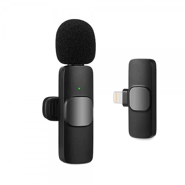 NoTech Lavalier K9 Lightning Kablosuz Yaka Mikrofonu…