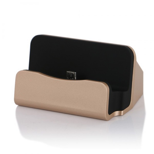 NoTech Micro USB Universal Masaüstü Şarj Aleti Dock Gold…