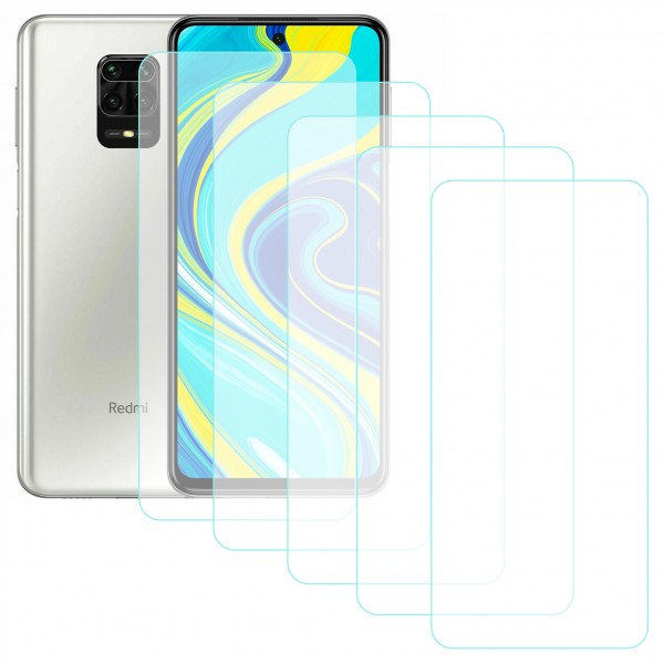 Notech Xiaomi Redmi Note 9S / Note 9 Pro Temperli Cam Ekran Koruyucu 5li E…