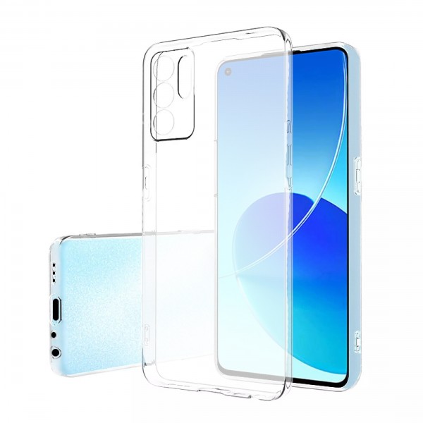 Oppo A16 Kılıf Kamera Korumalı Silikon Şeffaf Kapak…