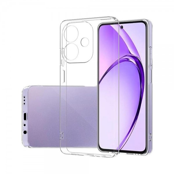 Oppo A3 Kılıf Kamera Korumalı Silikon Şeffaf Arka Kapak…