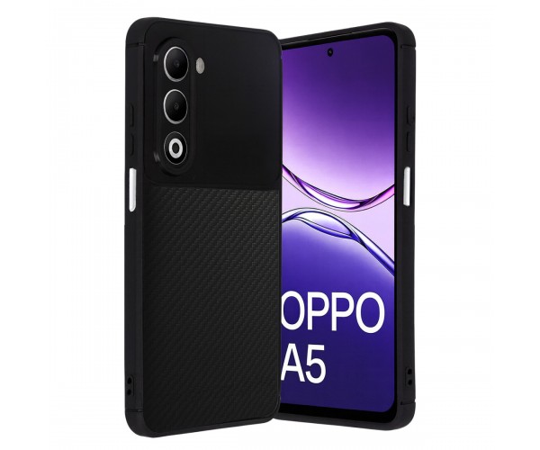 Oppo A5 4G Kılıf Focus Carbon Desen Silikon Kapak&hellip;