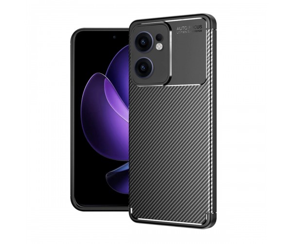 Oppo Reno 13F Kılıf Focus Carbon Desen Silikon Kapak&hellip;